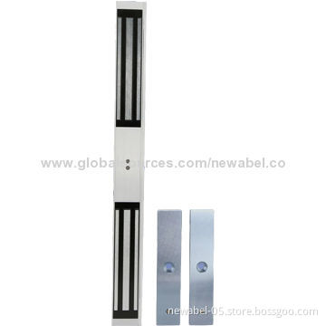500kg Double Door Magnetic Lock, environment-friendly zinc plating